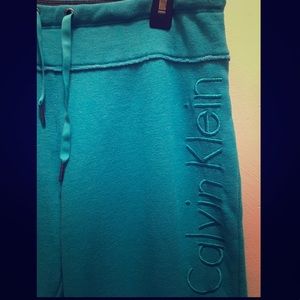 Calvin Klein Aqua Blue Jogger / Sweatpants